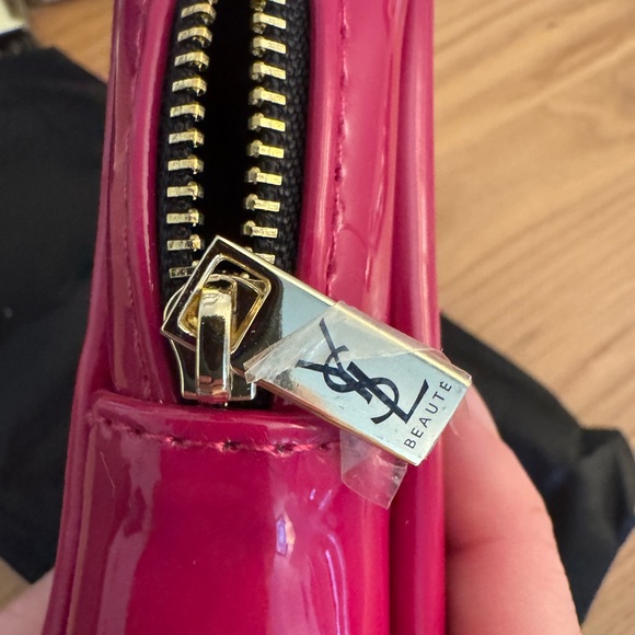 Yves Saint Laurent Beaute Pink Cosmetic Bag - Picture 3 of 5